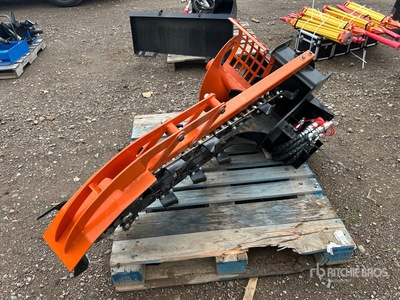 2025 GIYI GY-X39F 39 in Mini Skid Steer Trencher (Unused)