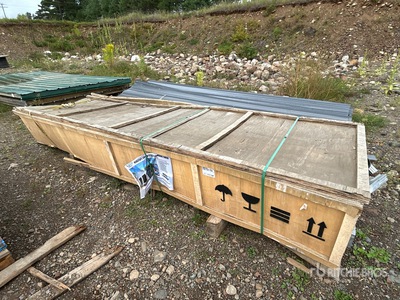 2025 SKLP SK-SS45 25 ft x 45 ft Metal Garage Shed (Unused)