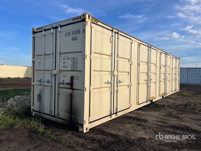 2025 40 ft High Cube Multi-Door Storage Container