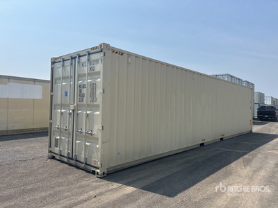 2025 40 ft High Cube Storage Container