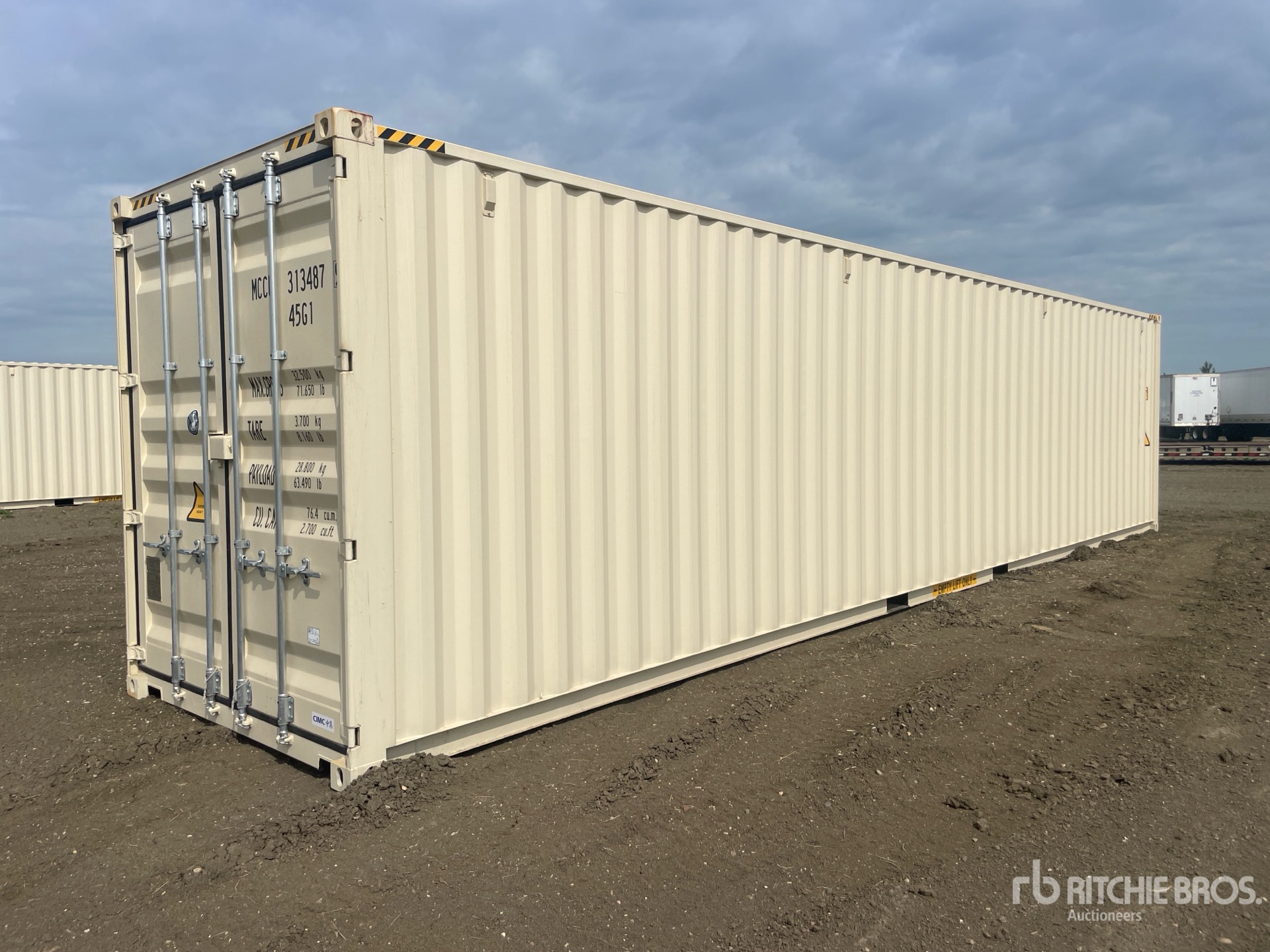 2025 40 ft High Cube Storage Container