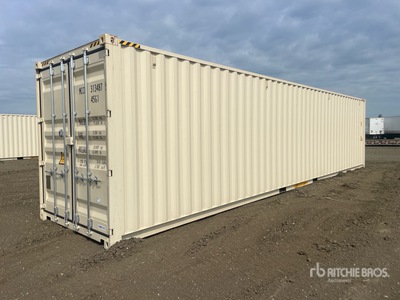 2025 40 ft High Cube Storage Container