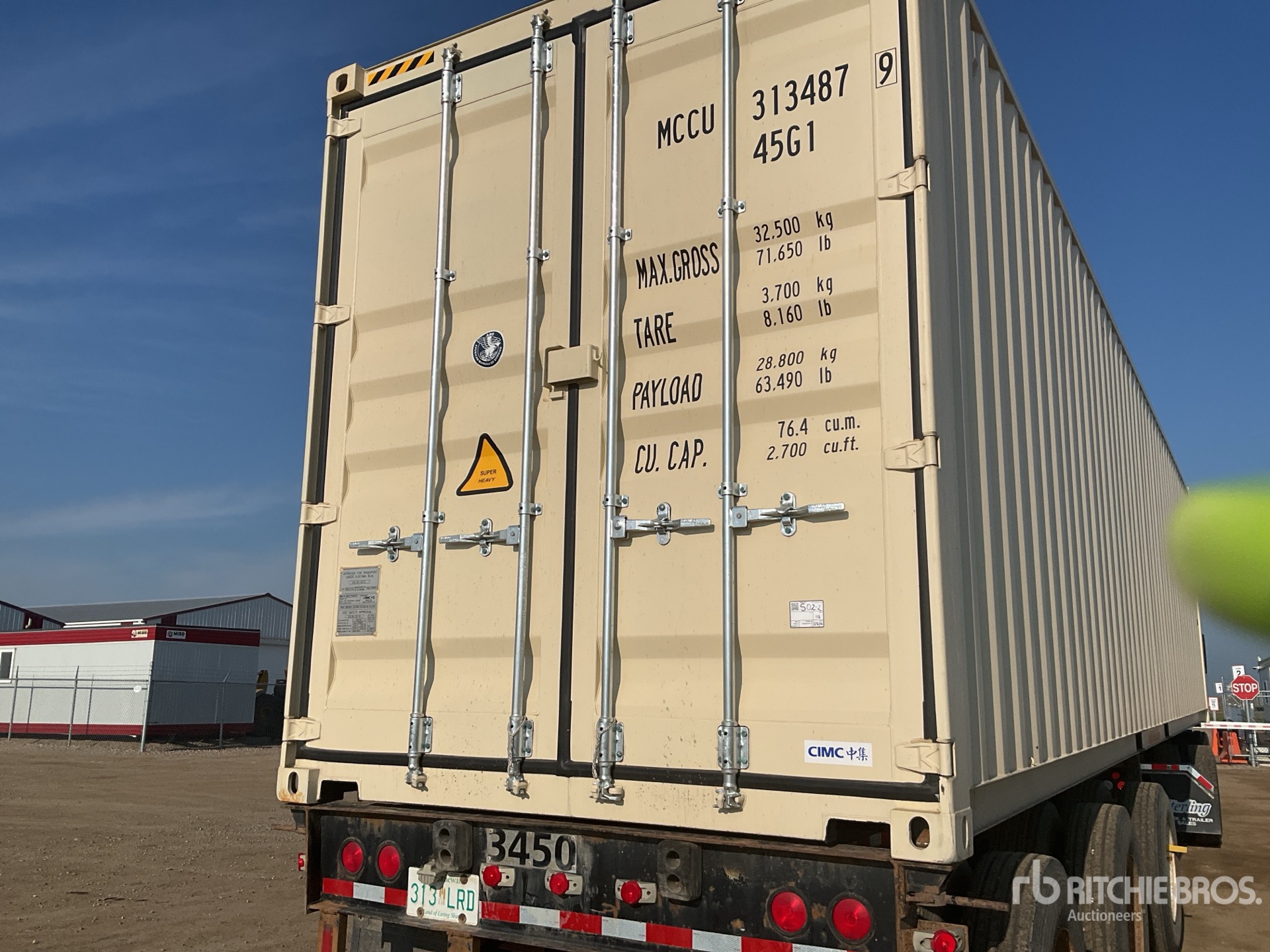 2025 40 ft High Cube Conteneur de stockage