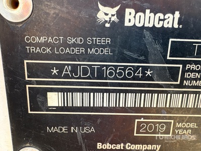 2019 Bobcat T630 Compact Track Loader