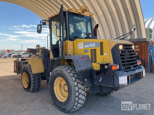 CARGADOR FRONTAL KOMATSU WA1505