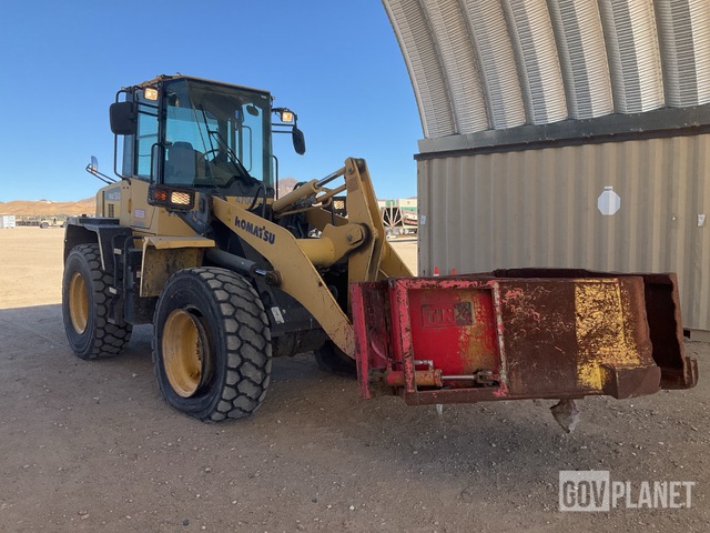 CARGADOR FRONTAL KOMATSU WA1505