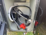 Outside Utilities with Power Cables and Connectors