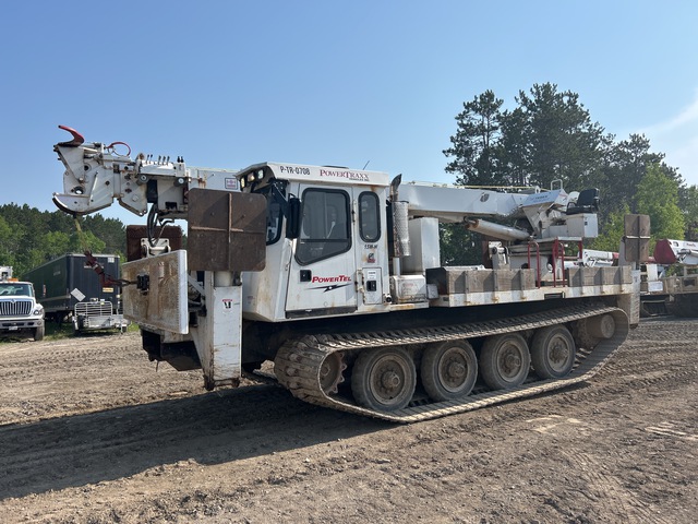 2010 PowerTraxx 15W-H Crawler Carrier Digger Derrick w/ Terex
