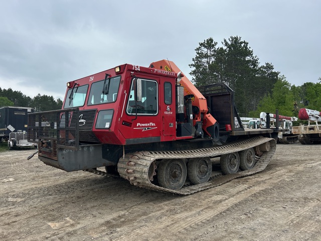 2014 PowerTraxx 15SXW-H Rotating Crawler Carrier Crane w/ Palfinger PK50002-EH