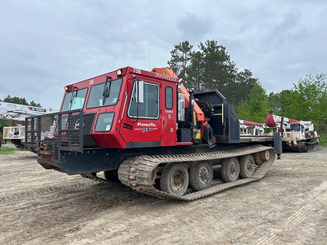 2015 PowerTraxx 15SXW-H Rotating Crawler Carrier Crane w/ Palfinger PK34002-SH