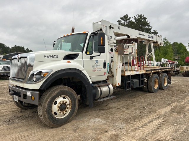 2015 Terex on 2015 International 7600 6x4 Digger Derrick Truck