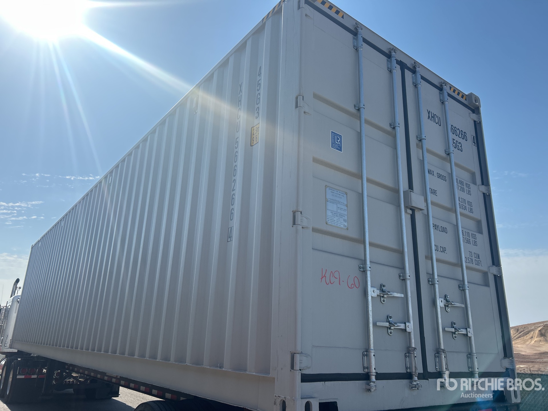 2025 40 ft High Cube Multi-Door Storage Container