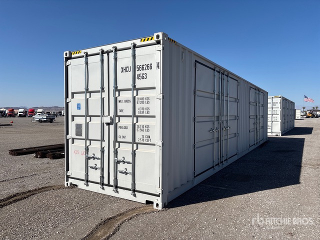 2025 40 ft High Cube Multi-Door Storage Container | Ritchie Bros ...