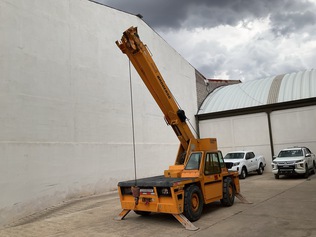 Gruas de plataforma para transporte 
