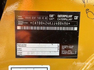 2024 Cat 424 4x4 Retroexcavadora (Sin Usar) / Backhoe Loader (Unused)