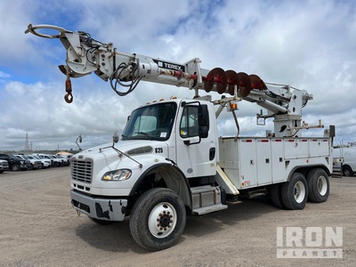 2015 Terex Commander C6060 on 2015 Freightliner M2106 6x6 Camion excavadora