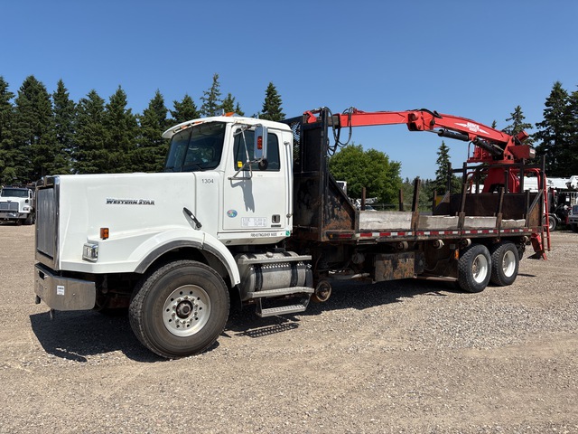 2013 Western Star 4900SB 6x4 Self-Loading Grapple Truck 2013 Western Star 4900SB 6x4 Self-Loading Grapple Truck