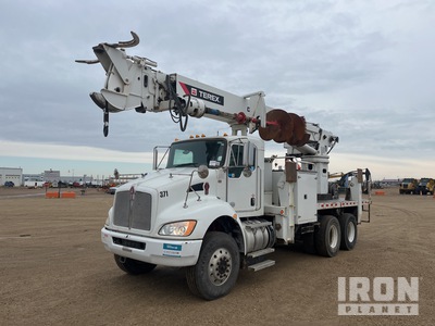 2012 Terex Telelect General on 2013 Kenworth T370 6x6 Digger Derrick Truck