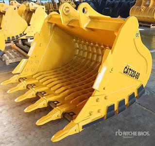2025 Elephant BKT32060SKEL 60-E 60 in 1.7 cyd Skeleton Excavator Bucket - Fits Cat 320 / 17 - 24 ton (Unused)