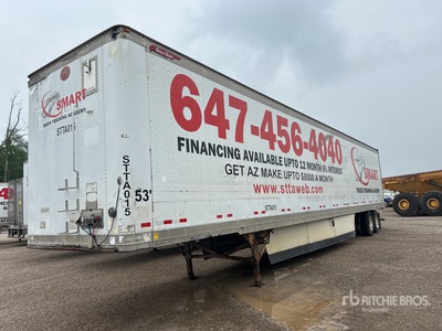 2010 Great Dane 53 ft x 102 in T/A Geschlossene Anhänger