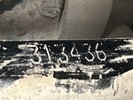 Second Serial Number/VIN Photo