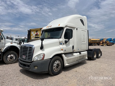 2013 Freightliner Cascadia 125 6x4 T/A Sleeper Truck Tractor (Inoperable)