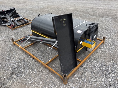 2025 GIYI GY-BS72B 72 in Skid Steer Sweeper (Unused)