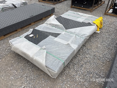 Quantity of (12) 2025 SKLP SK-LJB12 4 ft x 8 ft Placche in metallo (Unused)