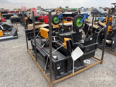 Quantity of (1) Crates of 2025 GIYI GY-VB59 72 in Skid Steer Vibration Bucket (Unused)
