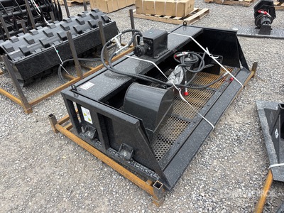 2025 GIYI GY-VB59 79 in Skid Steer Vibration Bucket (Unused)