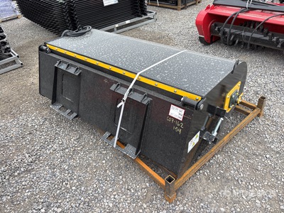2025 GIYI GY-BS72B 72 in Skid Steer Sweeper (Unused)