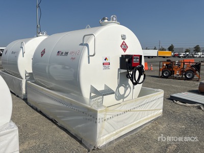 2025 AM Tank AM-TANK 2300N 2376 gal Skid Mounted Steel Diesel Fuel Tank (Unused)