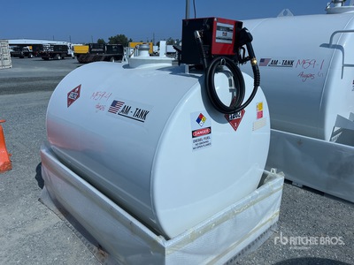 2025 AM Tank AM TANK800 838 gal Skid Mounted Steel Fuel Tank (Unused)
