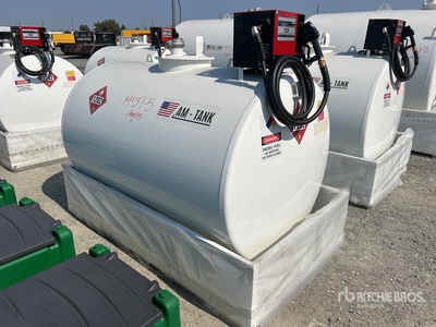 2025 AM Tank AM-TANK 600 655 gal Skid Mounted Steel Fuel Tank (Unused)