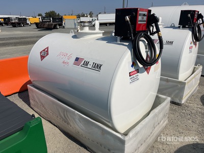 2025 AM Tank AM-TANK 600 655 gal Skid Mounted Steel Fuel Tank (Unused)