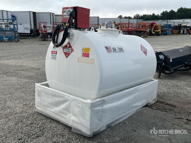 2025 AM Tank 655 gal Skid Mounted Steel Diesel Fuel Tank (Unused ...