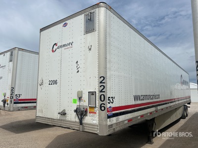 2015 Utility 53 ft T/A Van Trailer