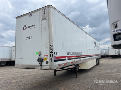 2015 Utility 53 ft T/A Geschlossene Anhänger