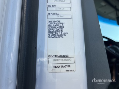 2020 Kenworth T680 6x4 T/A Sleeper Truck Tractor