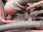 Engine with A/C Compressor