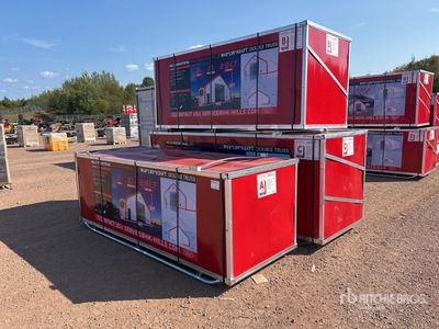 2025 HIlls Industrial 804024 40 ft x 80 ft x 24 ft Storage Building (Unused)