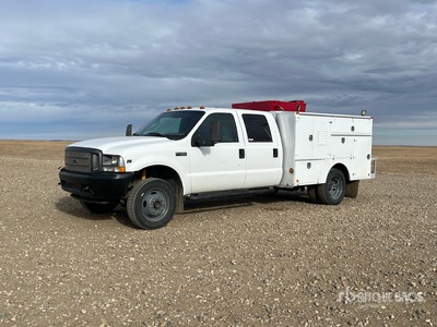 2004 Ford 450 4x4 Crew Cab Servicewagen