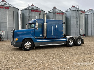 1996 Freightliner FLD 120 6x4 Ciągnik siodłowy T/A z kabiną sypialną