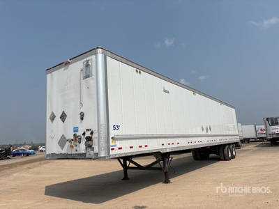 2017 Vanguard 53 ft x 102 in T/A Van Trailer