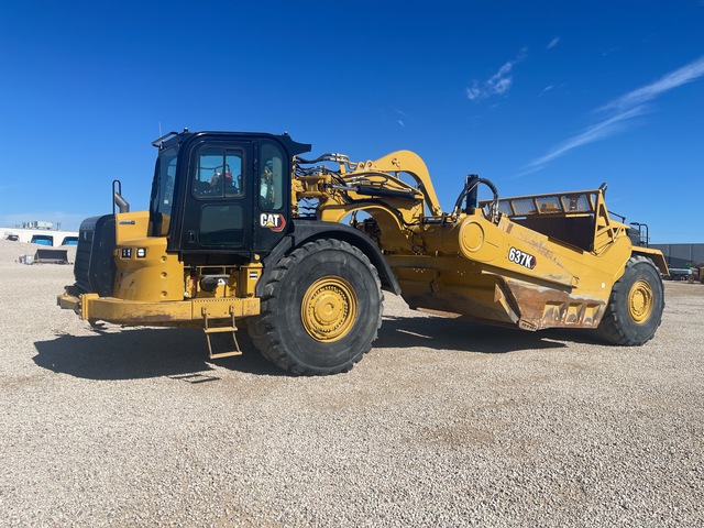 2020 Cat 637K Motor Scraper