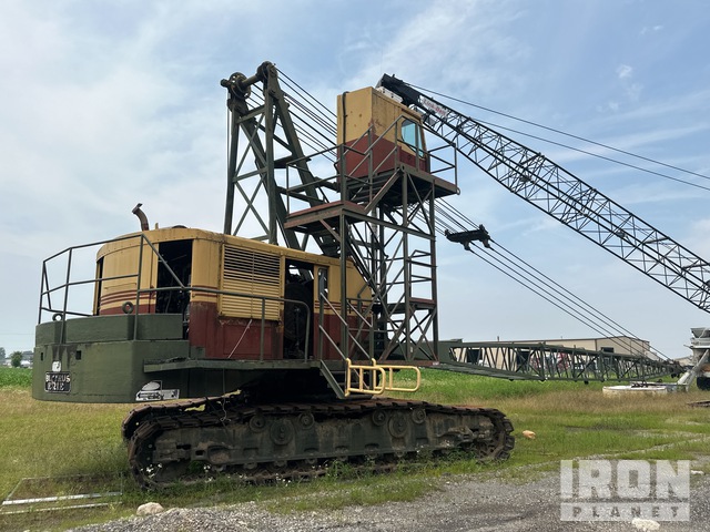 Bucyrus Erie 71-B Lattice-Boom Crawler Crane in Owensboro, Kentucky ...