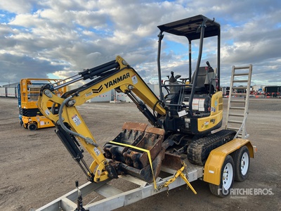 2021 Yanmar ViO17-A حفارة صغيرة