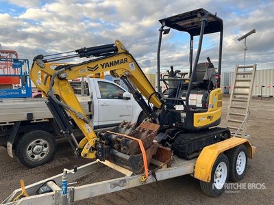 2021 Yanmar ViO17-A حفارة صغيرة