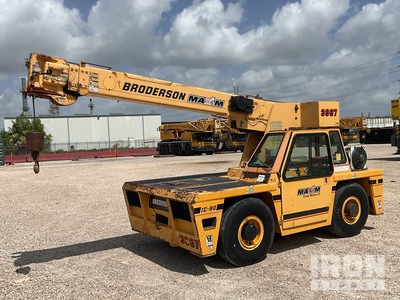 2012 Broderson IC-80-3J 18000 lb 4x2 Carry Deck Crane