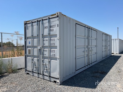 2025 40 ft High Cube Multi-Door Storage Container